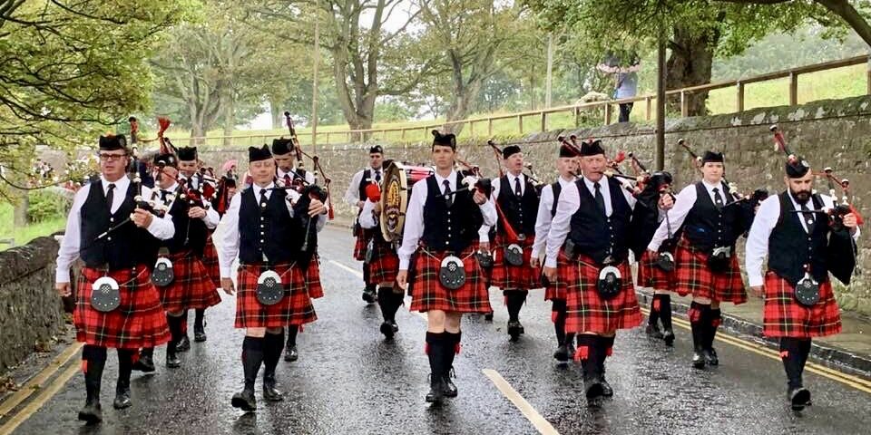High Desert Pipes and Drums in Scotland